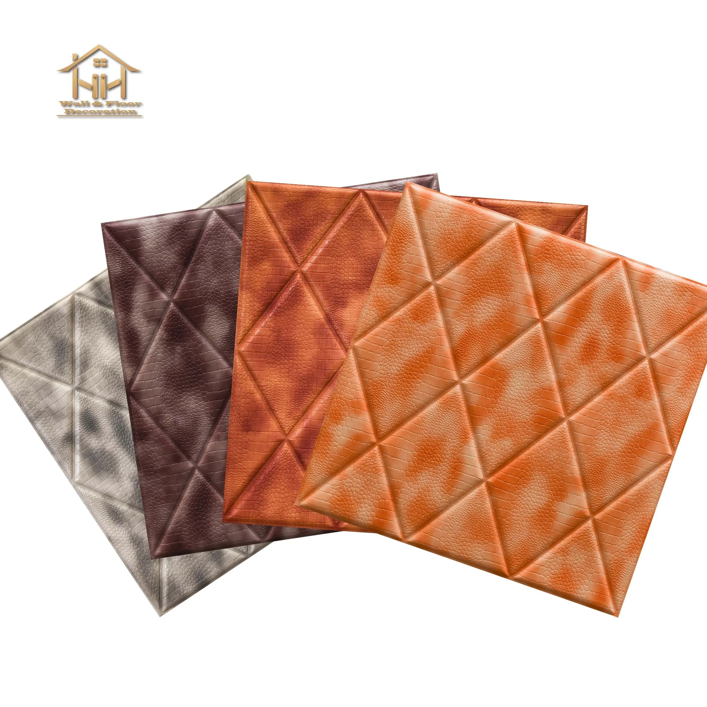 
Soft roll series 3d XPE foam wallpaper kids bedroom self-adhesive pe foam wall sticker for interior wall decoration 