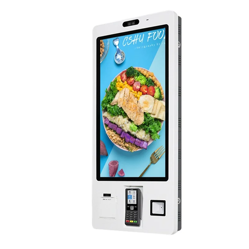 High Cost Performance Self Service Payment Kiosk Two Kinds Of System Selection Self-Payment Ordering Kiosk