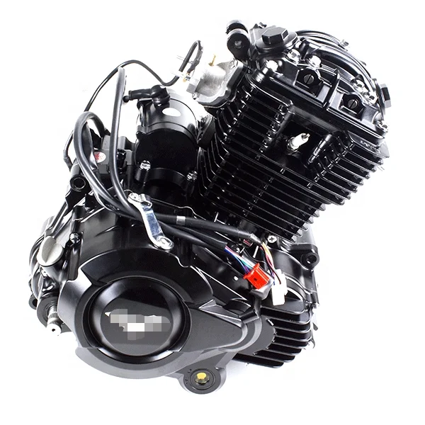 Абсолютно новый двигатель мотоцикла 125cc с водяным охлаждением 1 цилиндр для Lexmoto SK125-8