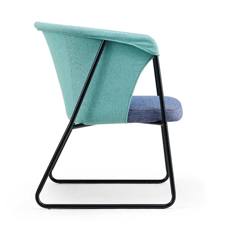 Luxury Armchair Leisure Soft Waiting Room Seat Armrest Office Hotel Lounge Chair