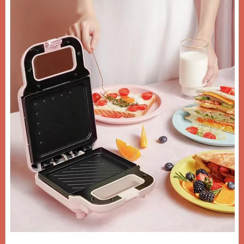 Small home multifunctional heating waffle machine, toaster