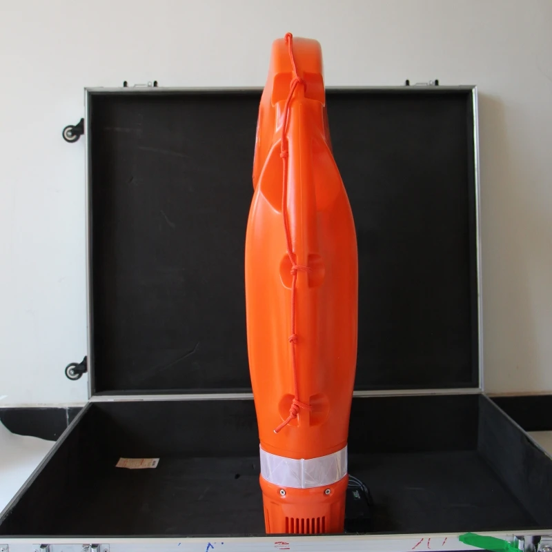 Autonomous Course Correction Throw Height 20m Orange Water Rescue Robot life buoy