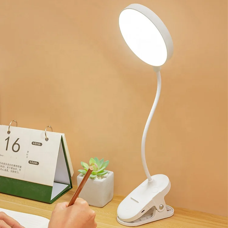 Led Desk Lamp, Can Be Clipped and Can Stand Eye Protection Study Lamp, Student Dormitory Small Desk Lamp Bedroom Study Bedside L