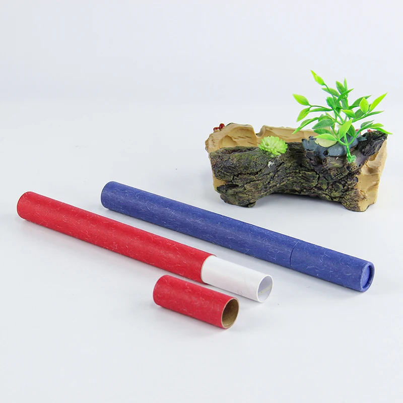 Wholesale High Quality Tube Cylindrical Custom Incense Packaging Box