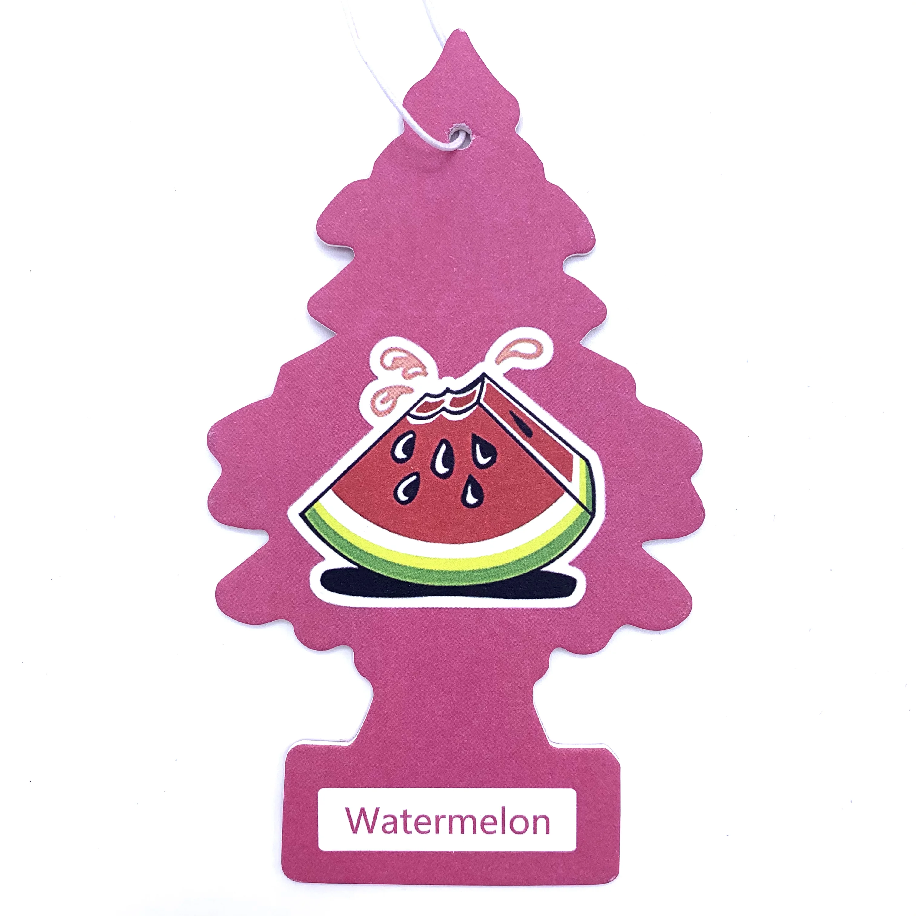 Производитель фабрики, оптовая продажа, декоративные черные/красочные бумажные деревья, логотип 10*10/7*12 см, индивидуальный автомобильный освежитель воздуха