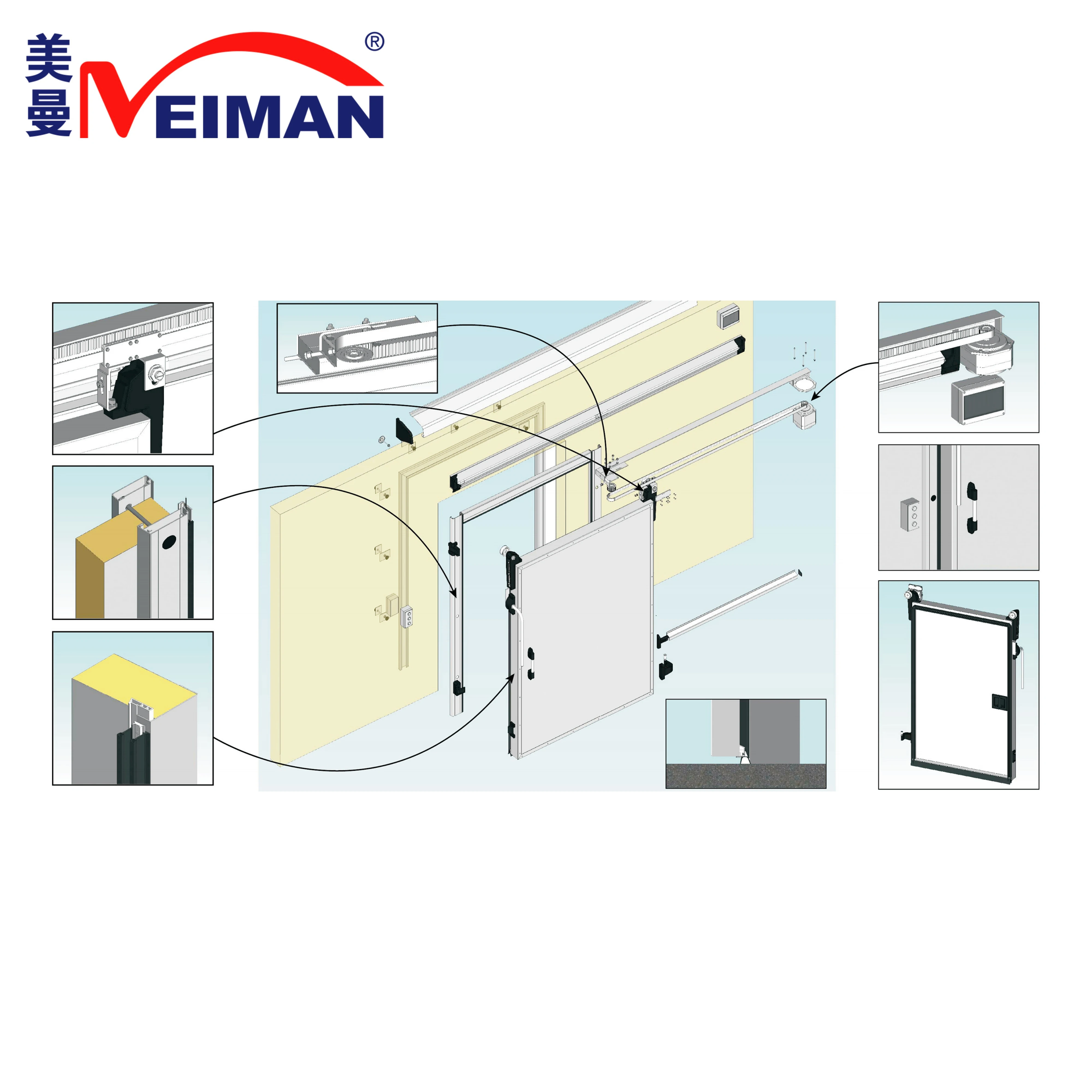 SLIDES Galvanized Steel Door