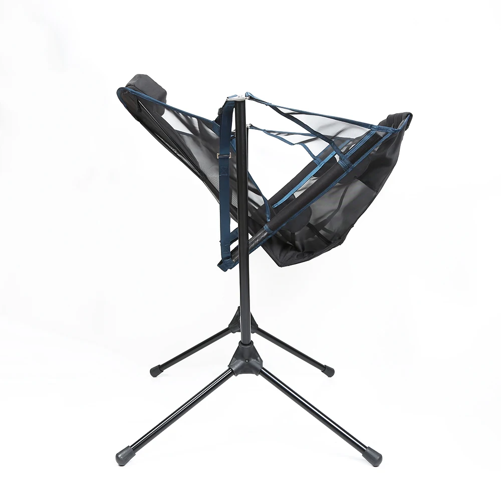 Relax Folding Recliners Camping Swinging Rocking Moon Chair for Outdoor Picnic