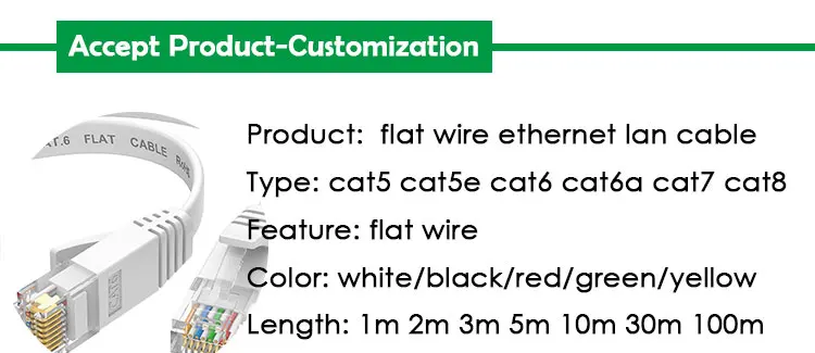 OEM 1m 5m 10m UTP FTP Shield Cat5 Cat5e Cat6 Ca6a Cat7 RJ45 Flat Ethernet Patch Network Lan Cable for Router flat lan cable flat network cable flat lan cable cable cat6 flat utp ethernet network cable utp lan cable shielded flat ethernet cable lan cable cat 6 supplier lan cable cat6 outdoor lan patch cable lan cable cat 6 oem lan cable lan cable flat 20m lan cable rj45
