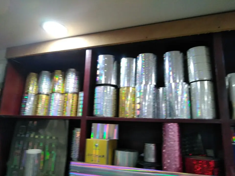 Hologram sticker printer machine, Holographic Label Machine Hologram Film Embossing Machine