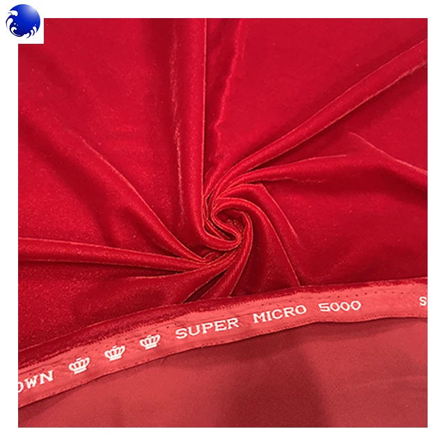 jiangsu changzhou high quality korea micro woven velvet 5000 fabric hotsell in Indonesia