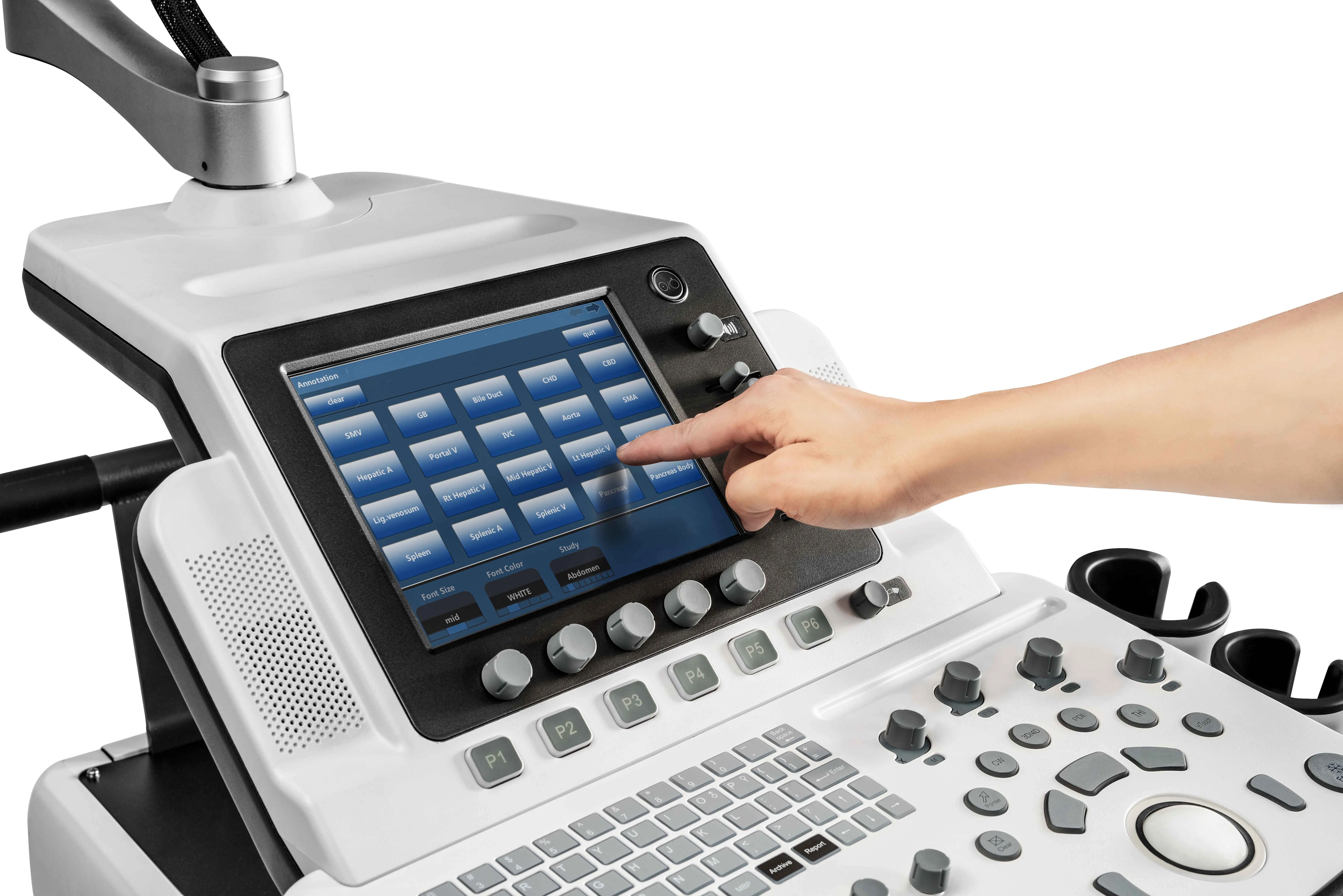 Best sell Trolley 4D Cardiac Probe Color Doppler Ultrasound Machine