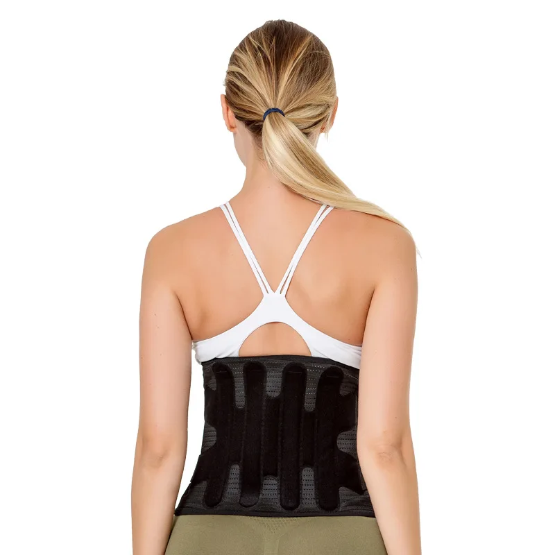 Waist support belt with steel plate support waist fixed belt breathable waist protection for both men and women