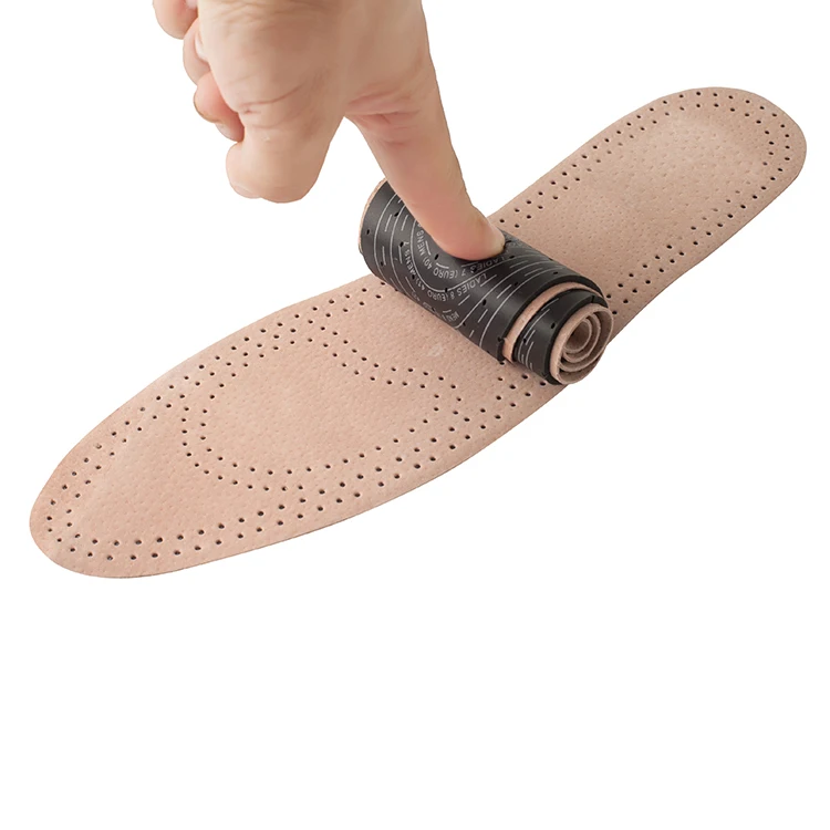 
Unisex size wholesale Natural active carbon filter latex foam Tanned sheepskin insole 