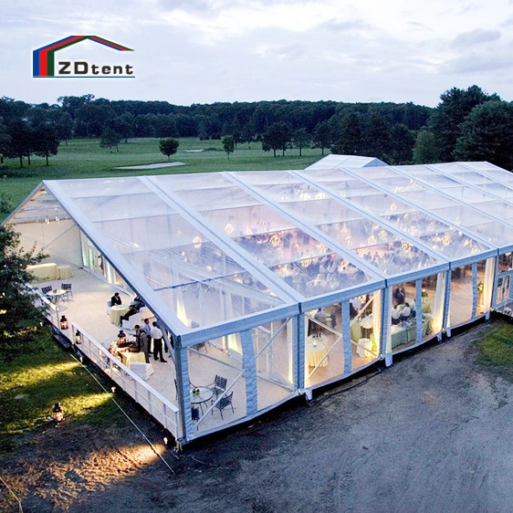 Transparent Wedding Aluminum Frame Marquee Tent For Outdoor Party