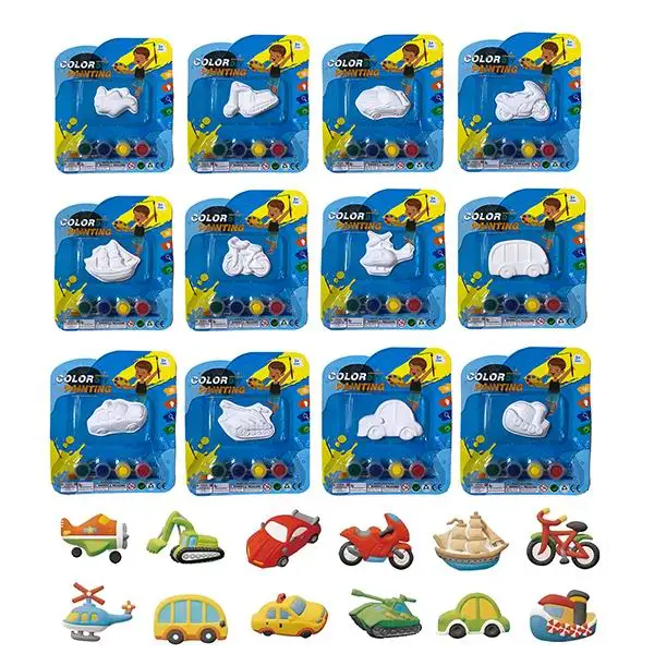 Juguete Almohadilla De Pintura Preschool Educational Toy for Kid Diy Gypsum Refrigerator Draw Blanket Water Painting