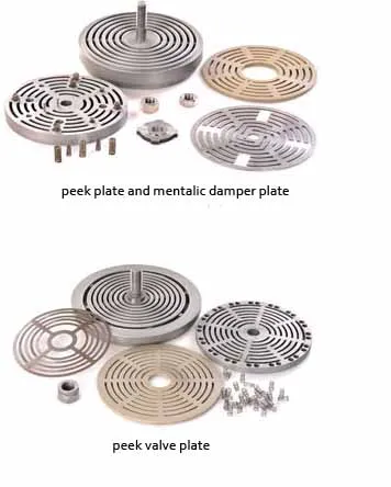 CNG air oxygen nitrogen hydrogen CO2 argon helium pet air compressor spare parts sealing PTFE piston ring