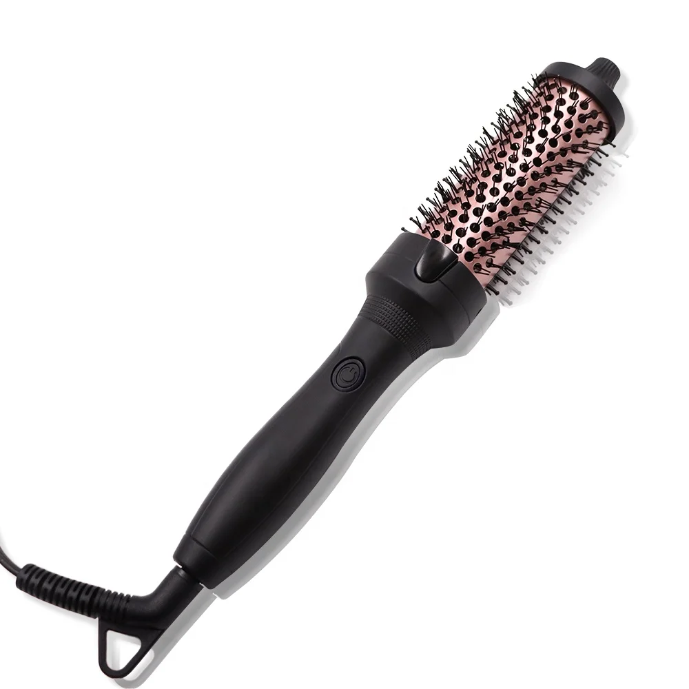 Electric Heating Hot Hair Comb Negative Ions Hair Brush Volumizer Ionic One Step Multi Ion Straightening Comb Heated Tourmaline