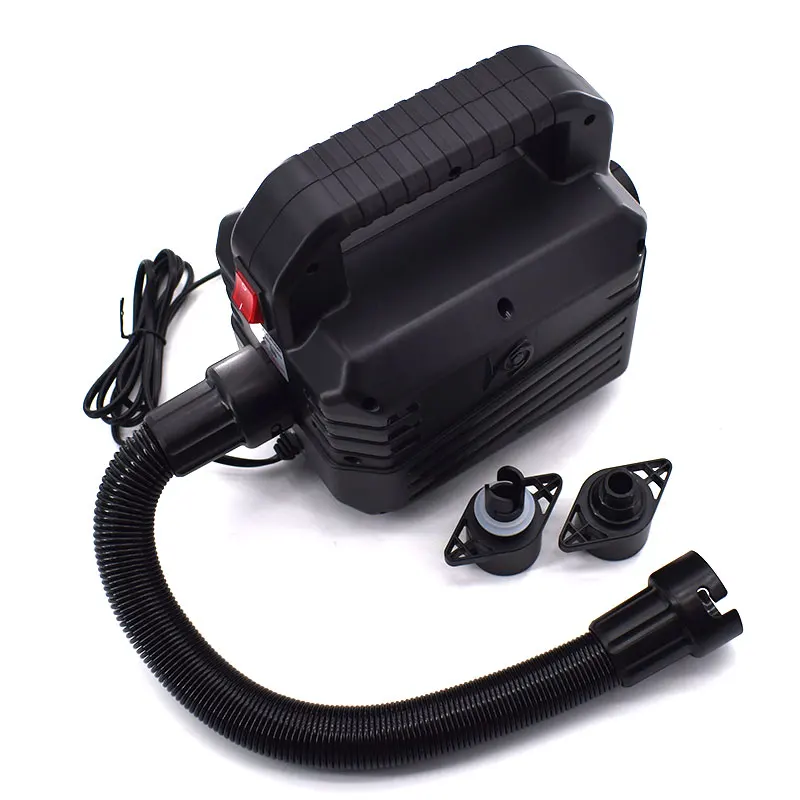 electric air pump for inflatable air rubber boat pool toys kayak deflator  high pressure electric portable air inflator