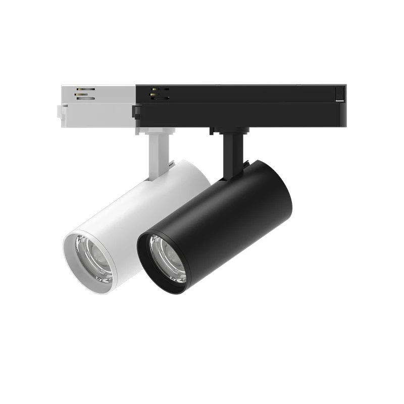 China Spotlights Ceiling 20W 30W 40W Lighting Spot Led Color Adjustable Track Light Lamps Cob Led Track Lighting Supplier