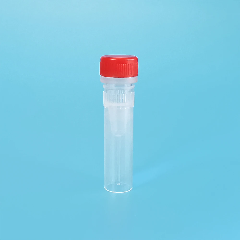 Minus 121 centigrade 0.5 ml 1.5 ml 2.0 ml self standing screw cap tube for Lab reagent storage