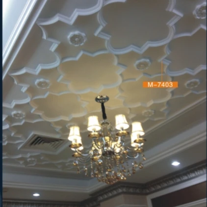 Factory sales Modern House Interior Wall Ceiling Luxury Hall False Ceiling Designs Artistic Ceiling Board