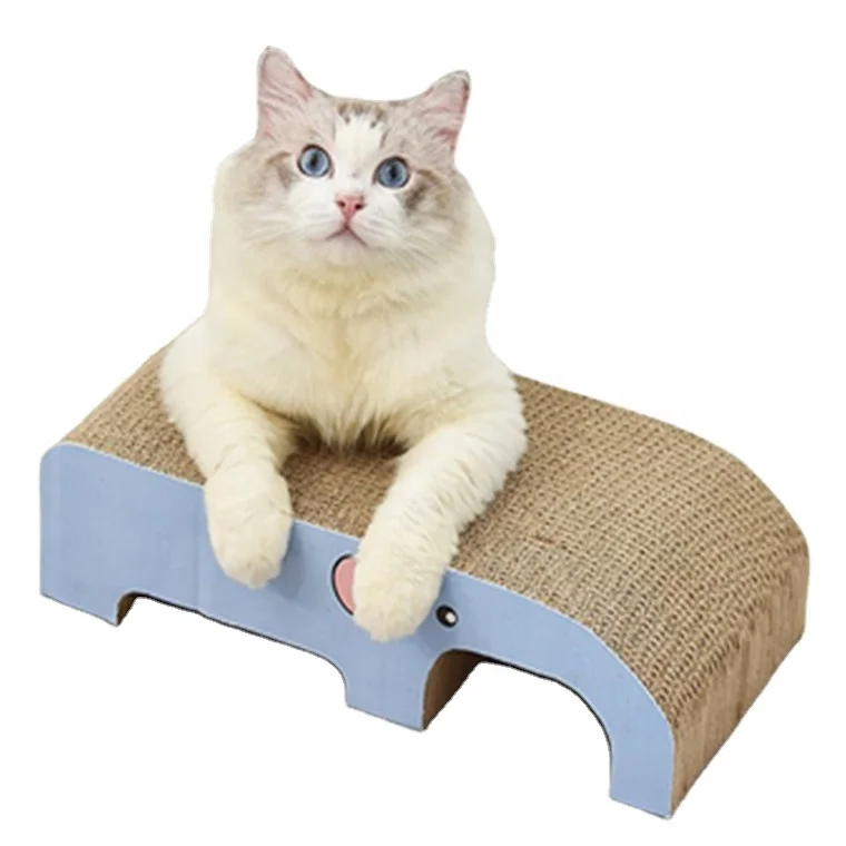 
Cat scratch board claw sharpener corrugated paper cat nest wear resistant anti sofa protect cat toys 