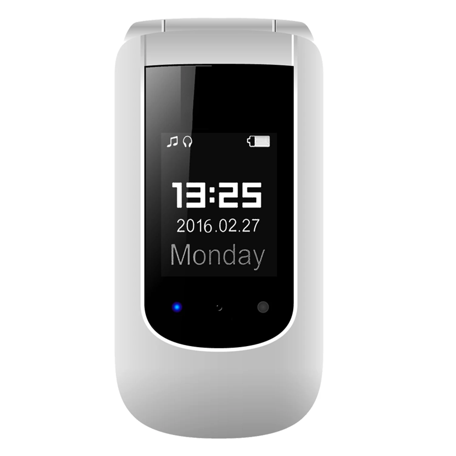 Оптовая продажа раскладные телефоны с двумя Sim-картами 2G мобильный телефон для пожилых людей