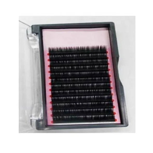 Korean manufacturer vendor Wholesale Cosmetic Soft False eyelash natural Customized Best quality black eyelashes