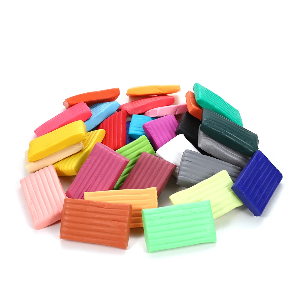 50 Colors/set Non-toxic Strong Ductility Soft Clay Sets Plasticine With Tools For DIY Children Creative Art Craft Jewelry Making