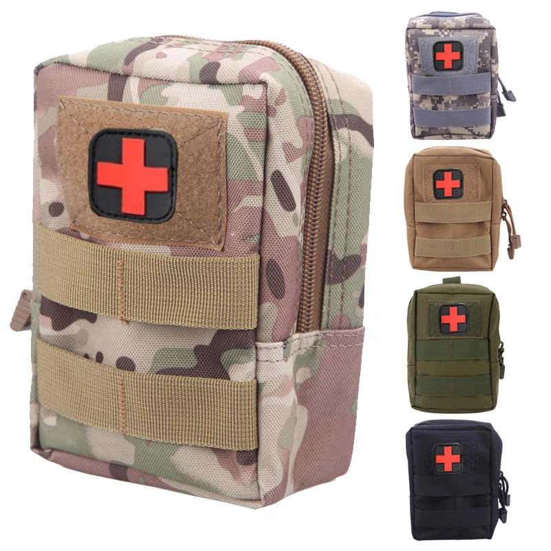 FREE SAMPLE Outdoor Camouflage Bag Sport Hunting Molle Bags In Backpack First Aid Kits Medical Pouch