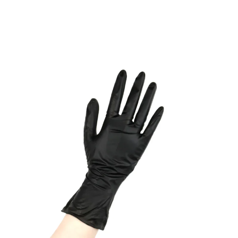 Cheap Disposable Vinyl Blend Nitrile Food Grade Gloves For Exam Window Cleaning