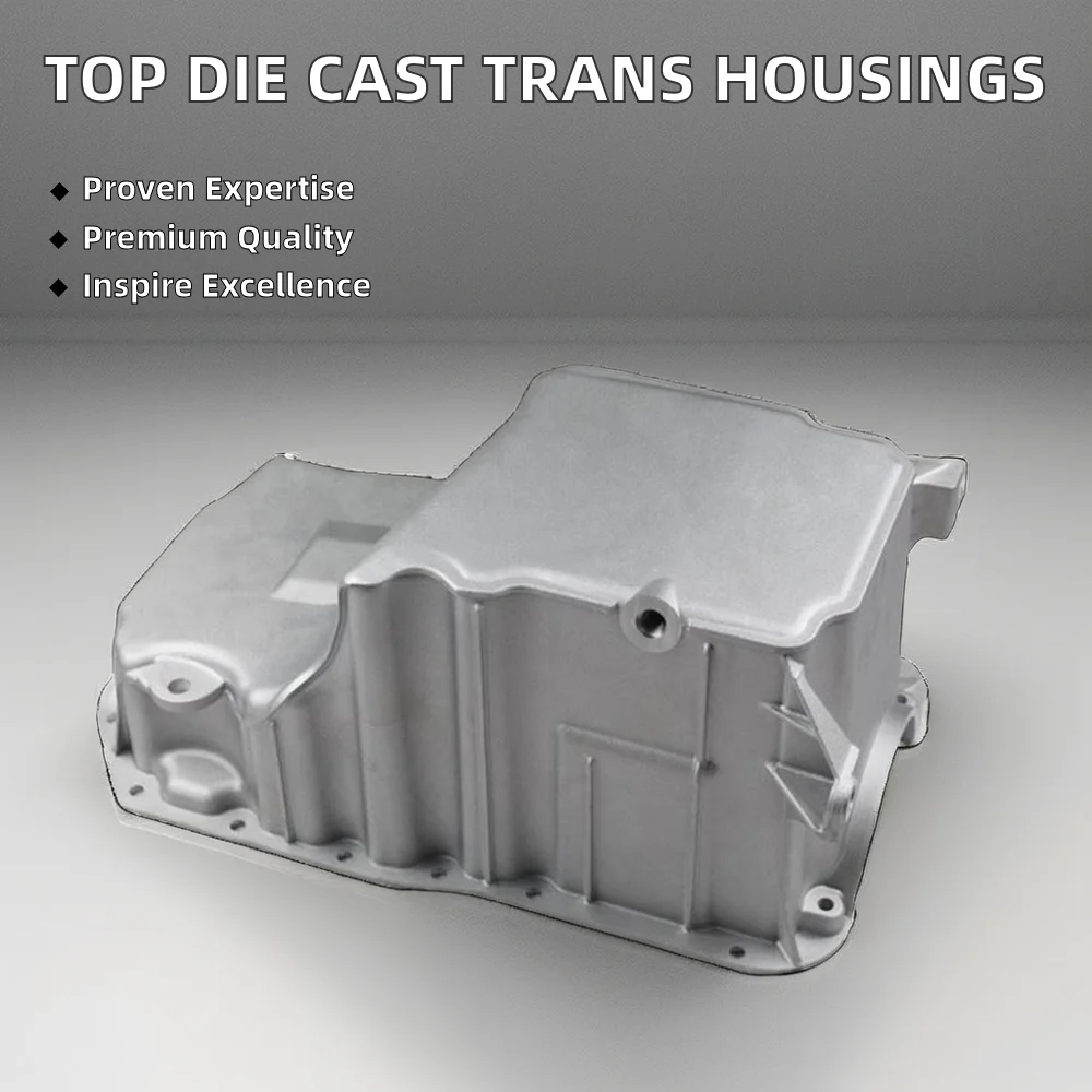 High Quality Die Cast Aluminum Transmission Housing ADC12 Zinc Alloy Shot Blasting Cars Pumps Valves Industrial Powder
