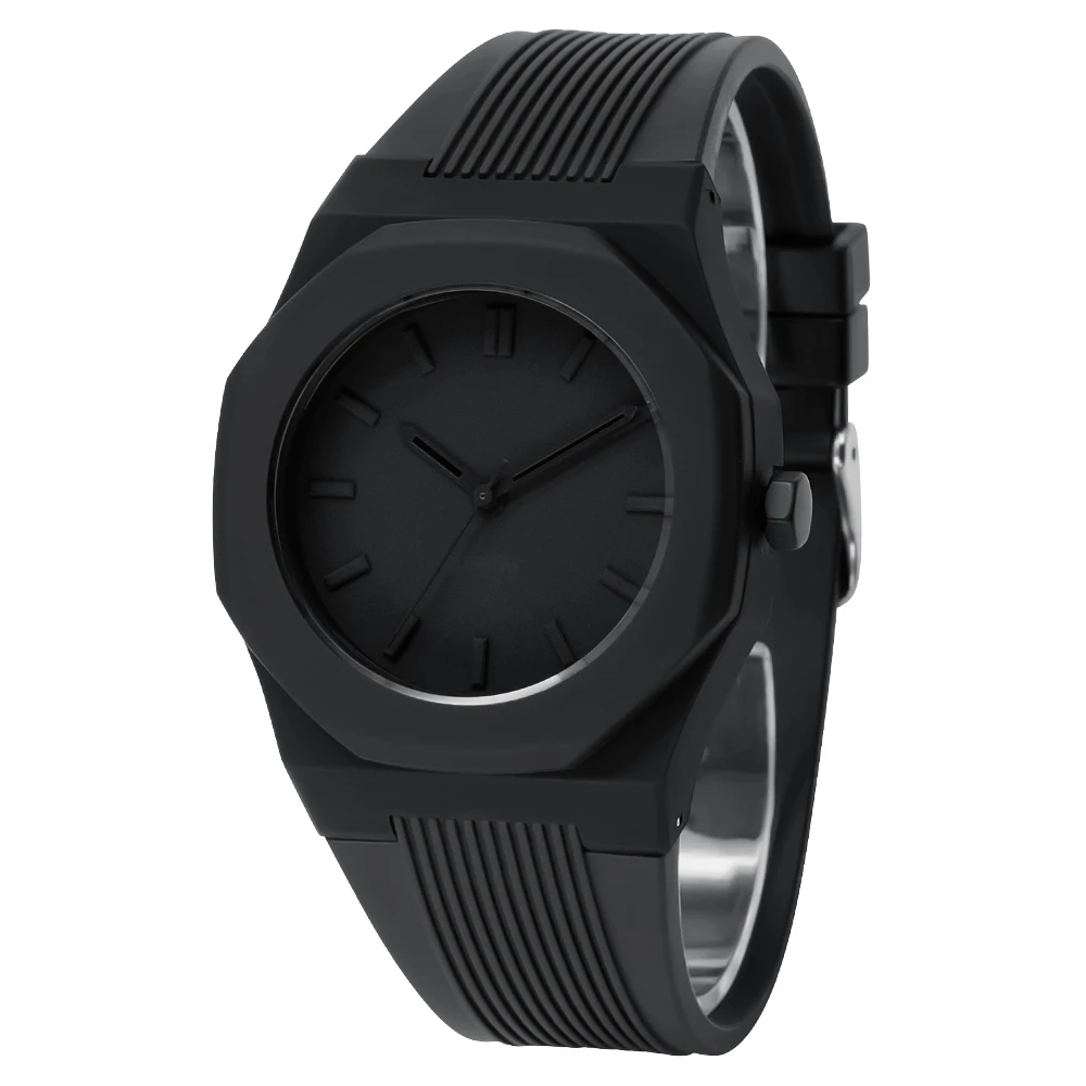 Montre Homme New Trendy Design Quartz Wrist Watches Custom Logo Fashon Black Watch For Men