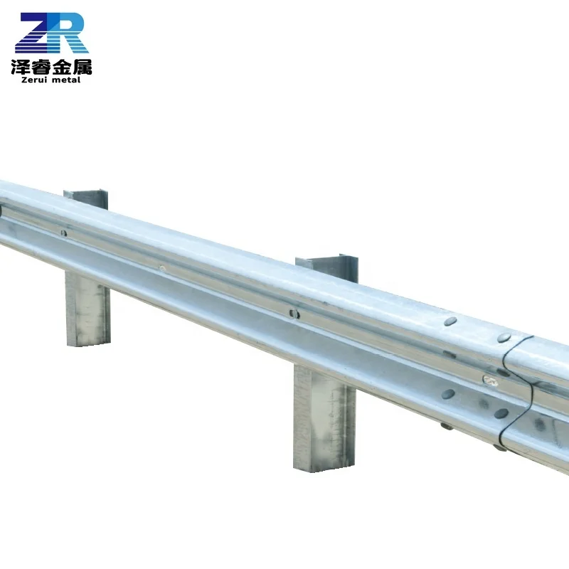 Highway Guardrail Crash Barrier Reflector High Speed W Beam