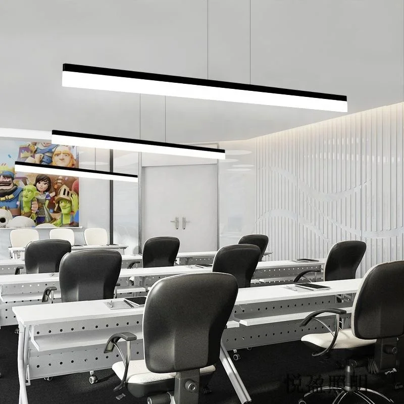 Led Purification Fixture Surface Mounted Recessed Led Batten Light 36W 40W 48W Office Led Linear Light Lamp
