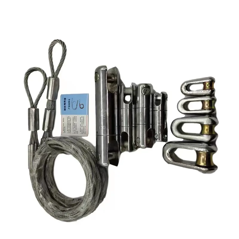 Power cable wire mesh sleeve, optical cable traction and towing wire, steel wire snake skin mesh sleeve