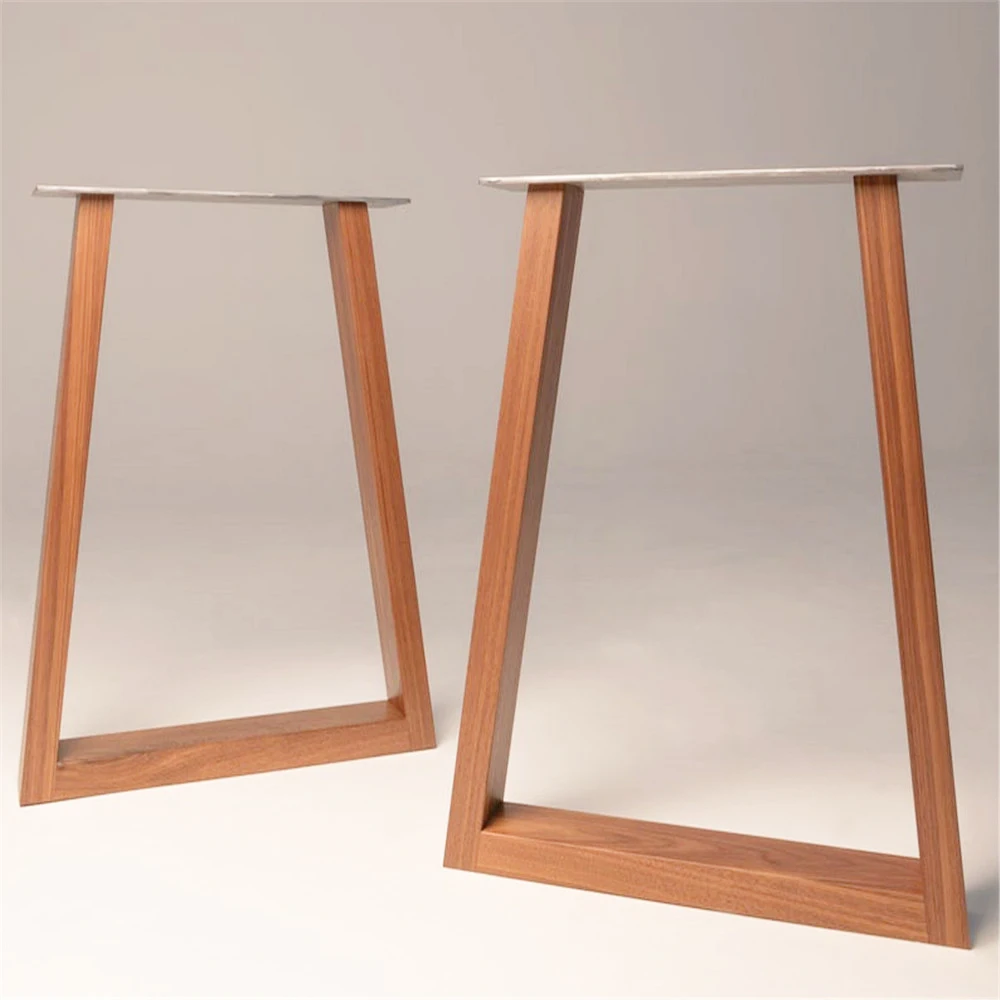 ODM OEM New Style High Quality Modern Simple Furniture Wooden Table Feet Dining Coffee Table Legs Brown Wood Furniture Leg