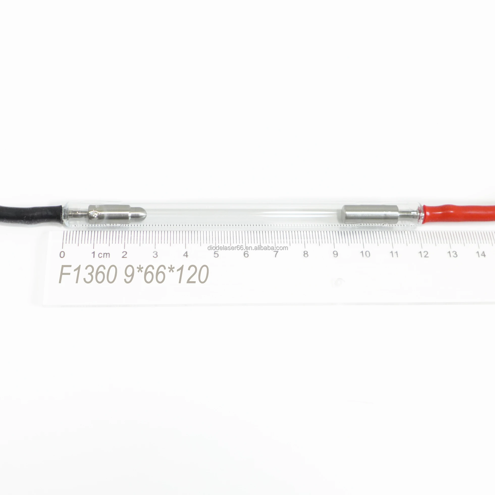Лампа ксеноновая F1360B 9*66*120 с проводами такими же как F940 F1360 размеры и параметры могут заменить Heraeus NL7239 IPL OPT