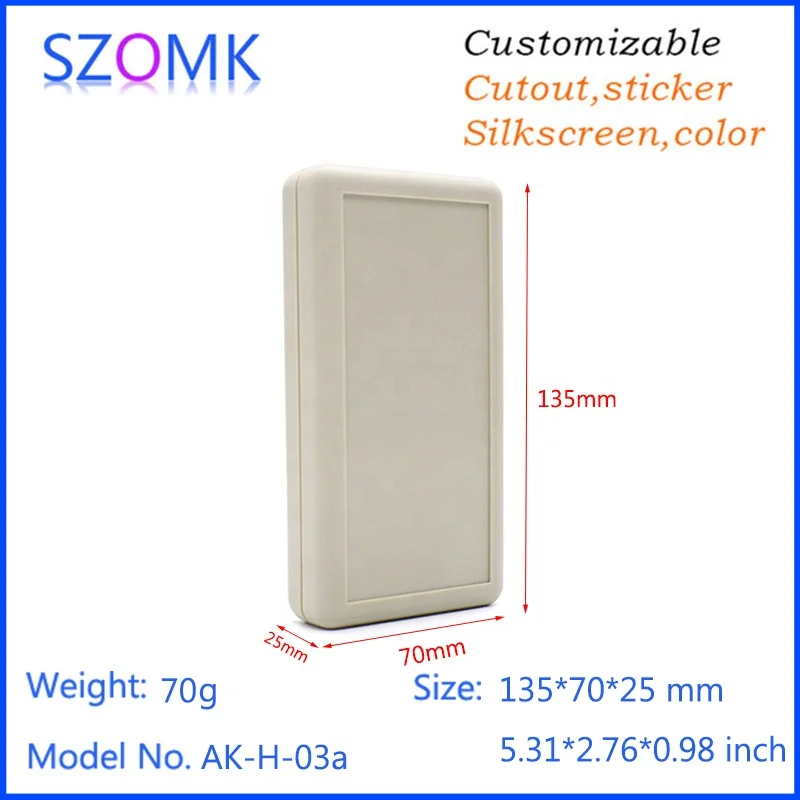 3 AA battery junction case abs plastic housing