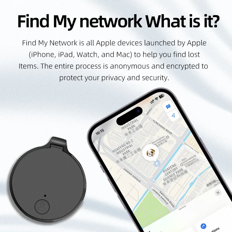 Customized Logo Vehicle Child Pets Smart Gps Tracker 4g Airtag Bluetooth-compatible Wireless  Anti-lost Mini Tracker  For