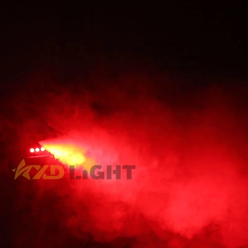 600W DJ Stage Equipment LED Fog Machine Remote Mini Smoke Fog Machine Fog Maker Projector for Party Show Event