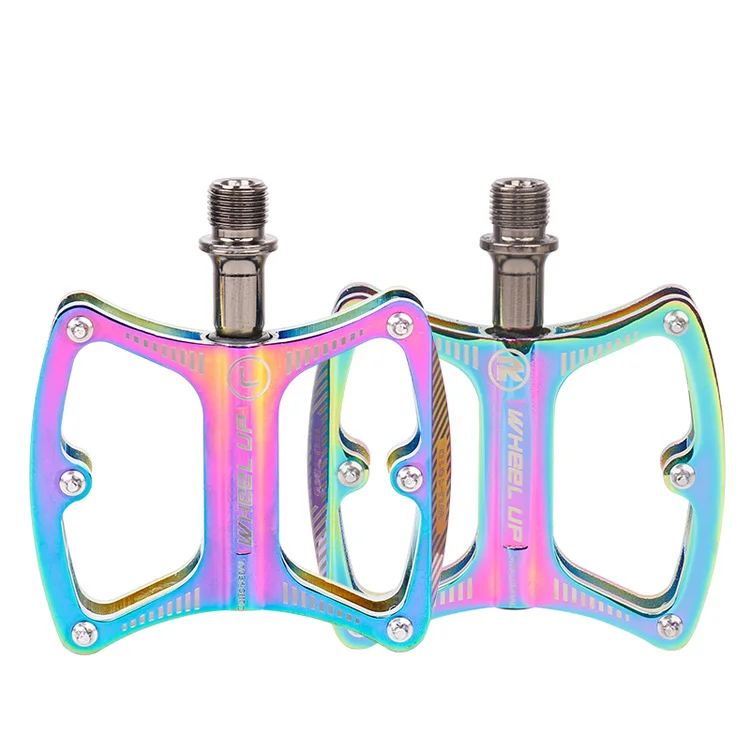 
Wheel Up 2021 MTB Bicycle Pedals 3 Bearing Ultralight Aluminum Alloy Cycling Pedals Non-slip Bike Pedal 