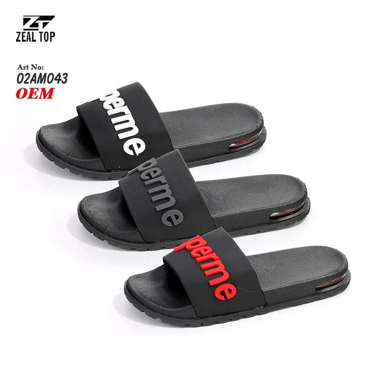 Summer Cool Slipper Wholesales Slide For Man Indoor Blank Pvc Sandals Pool Slide Slipper Design Supplier Masculino Chinelos