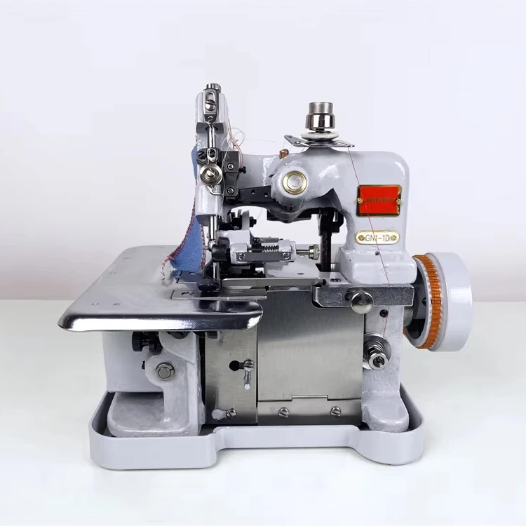 GN1-1D Portable High-Speed Mini Electric Sewing Machine 3-thread Overlock for Knit Goods New Condition with Core Motor
