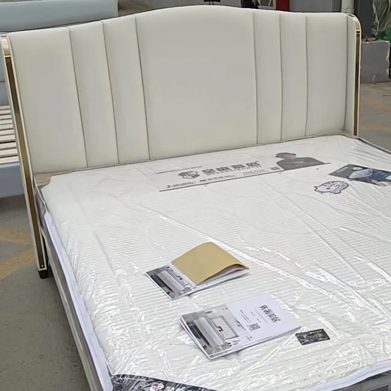 American Minimalism bedroom furniture extra-large size bed customized luxury king and queen size sofa bed