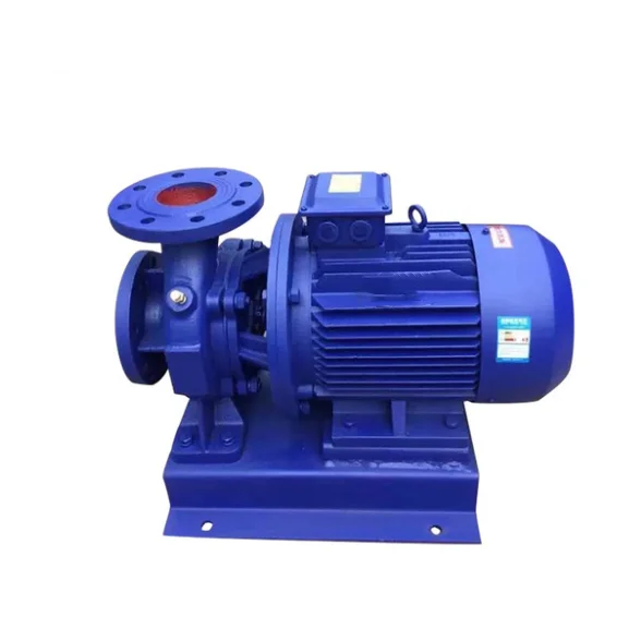 Horizontal pipeline centrifugal pump stainless steel wear-resistant direct-coupled pump