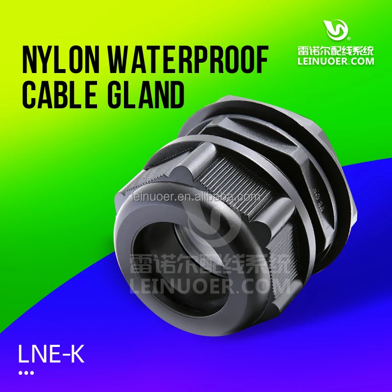 Nylon Multi-hole Entry Plastic Cable Gland for Electrical Wire Protection