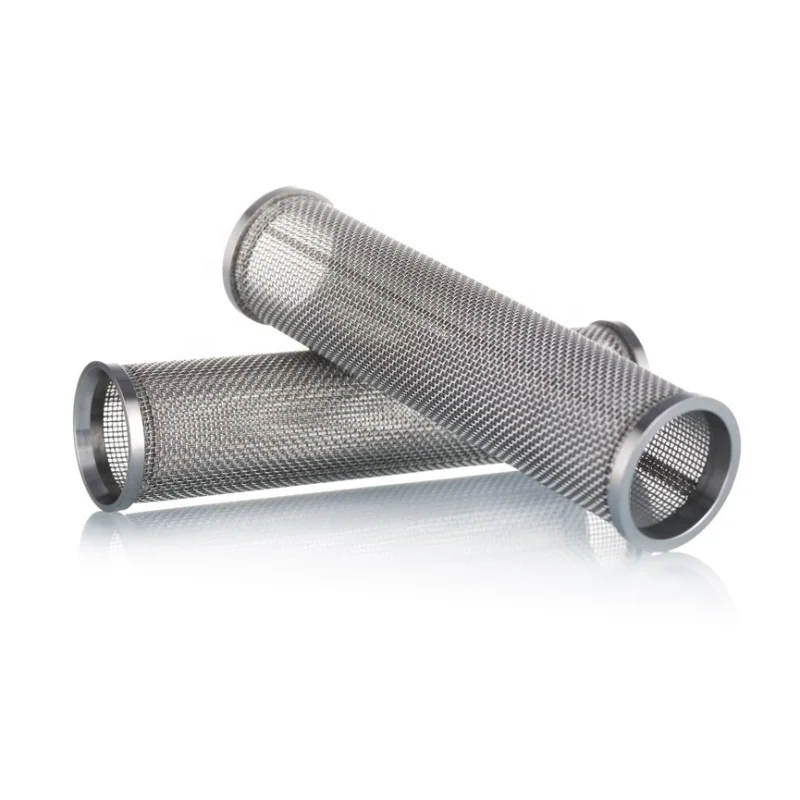 Factory price stainless steel perforated filter tube/perforated pipe/metal cylinder cover stamping pipe strainer,pipe filter