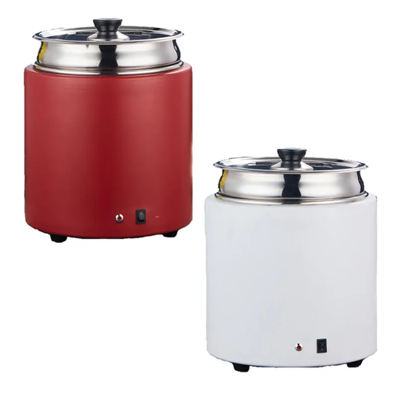 Korean kitchen ware stainless steel 10L Soup warmer buffet cooking pots utensil electric soup heating pot for catering