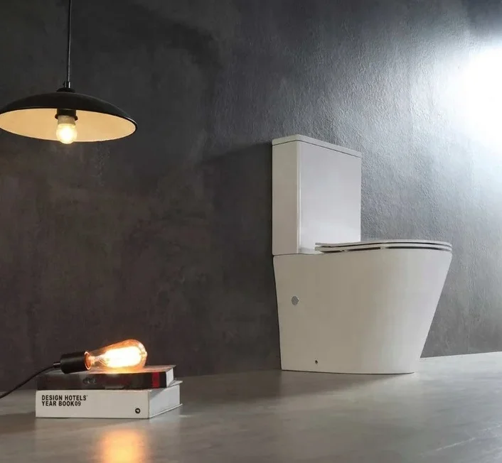 Inodoros Economics Double Piece Water Closet Ceramic Two Piece Toilet